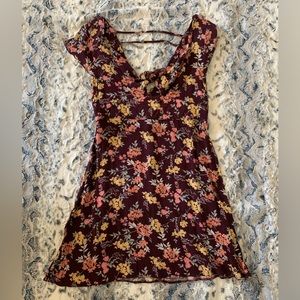 American Eagle floral mini dress